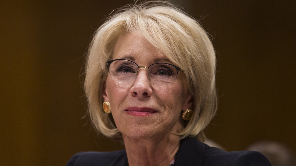 Betsy DeVos smiling