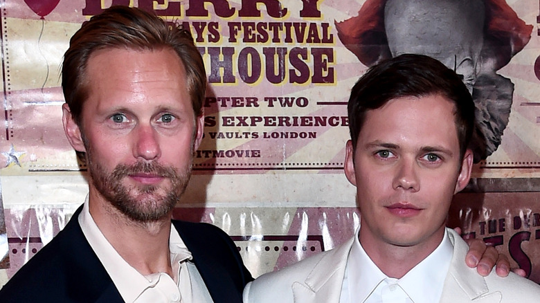 Alexander and Bill Skarsgård "It" event