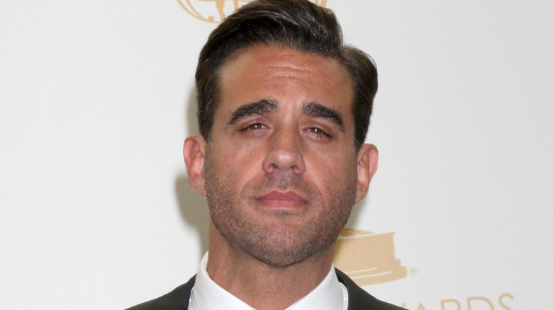 Bobby Cannavale with a serious expression