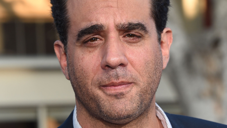 Bobby Cannavale with a serious expression