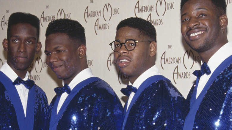 Boyz II Men on the red carpet