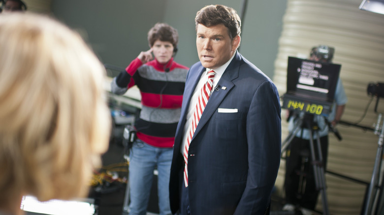 Bret Baier at work