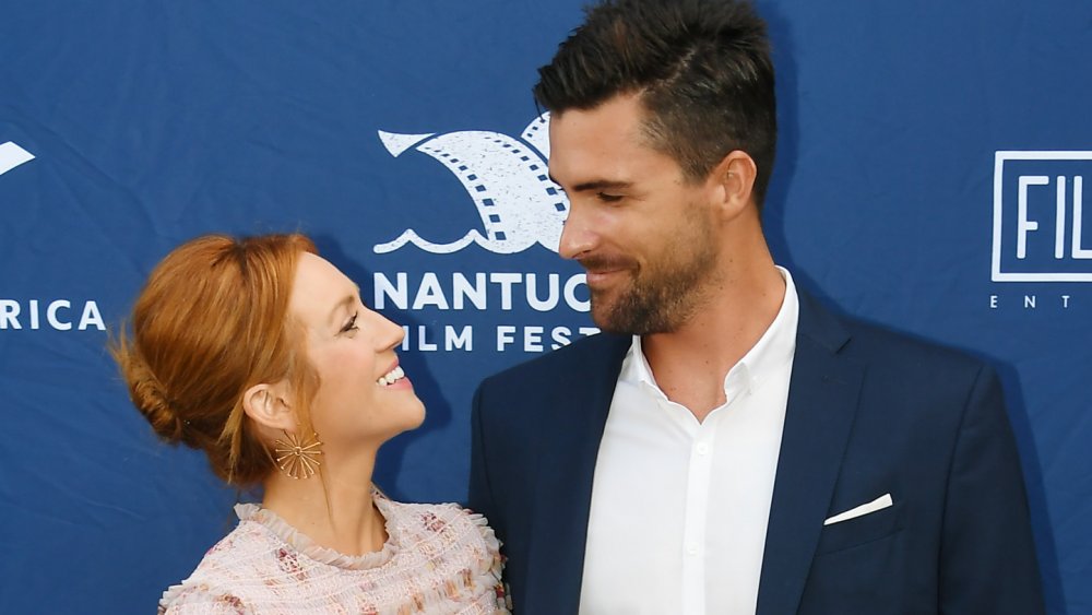 Brittany Snow and Tyler Stanaland 