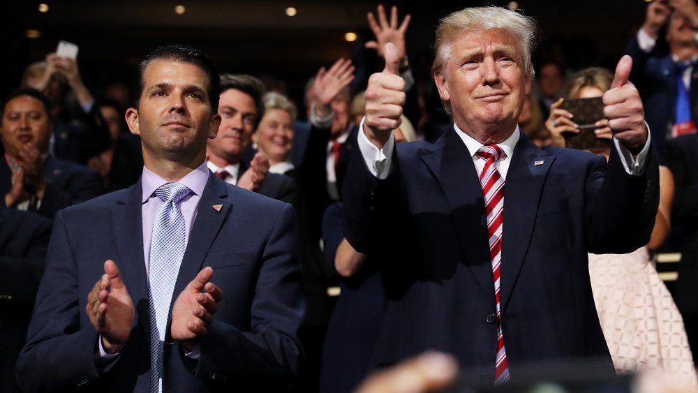 Donald Trump Jr., Donald Trump 