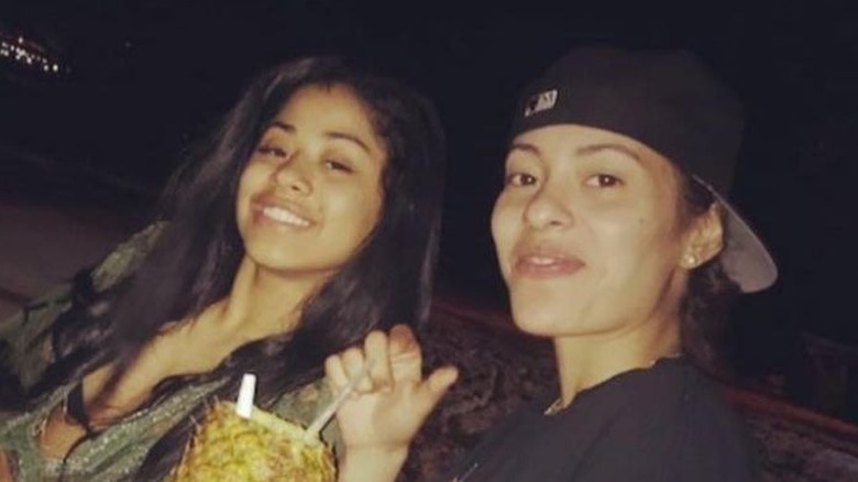 Hennessy Carolina and Michelle Diaz smiling