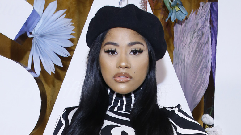 Hennessy Carolina with a serious expression
