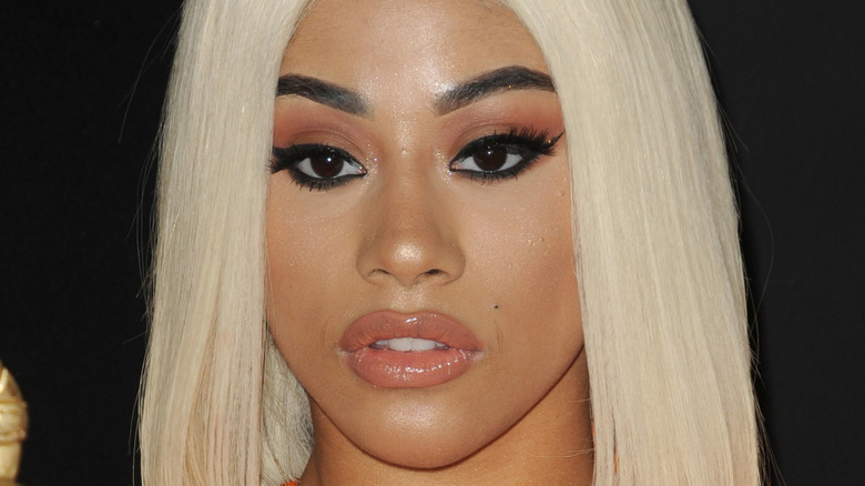 Hennessy Carolina with a serious expression