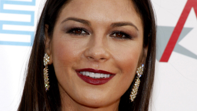 Catherine Zeta-Jones smiling