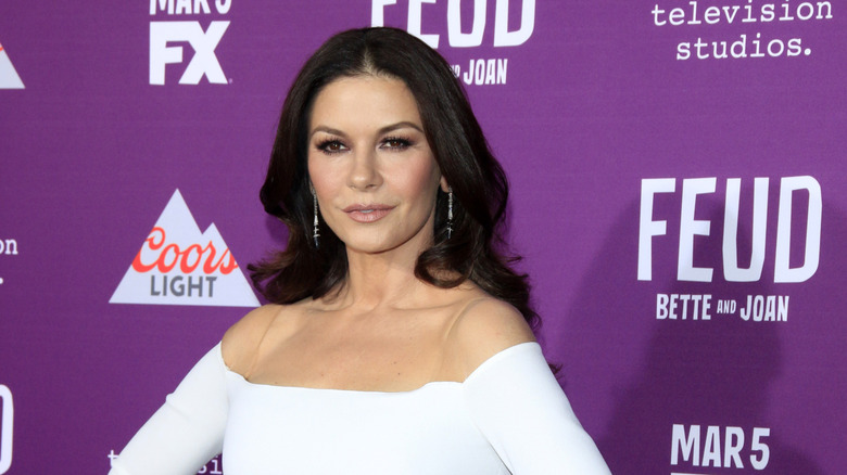 Catherine Zeta-Jones posing