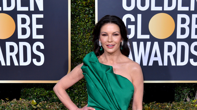 Catherine Zeta-Jones posing