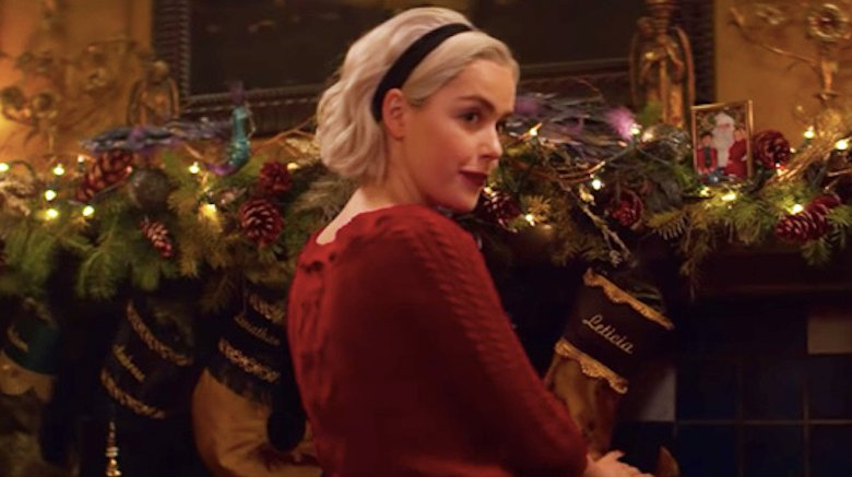 Kiernan Shipka as Sabrina Spellman on Chilling Adventures of Sabrina