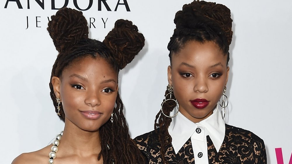 Chloe and Halle Bailey 