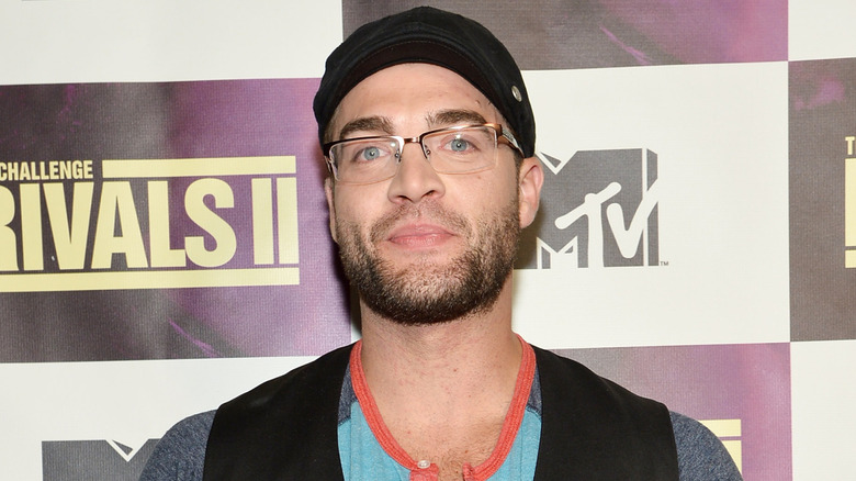Chris "C.T." Tamburello wearing hat