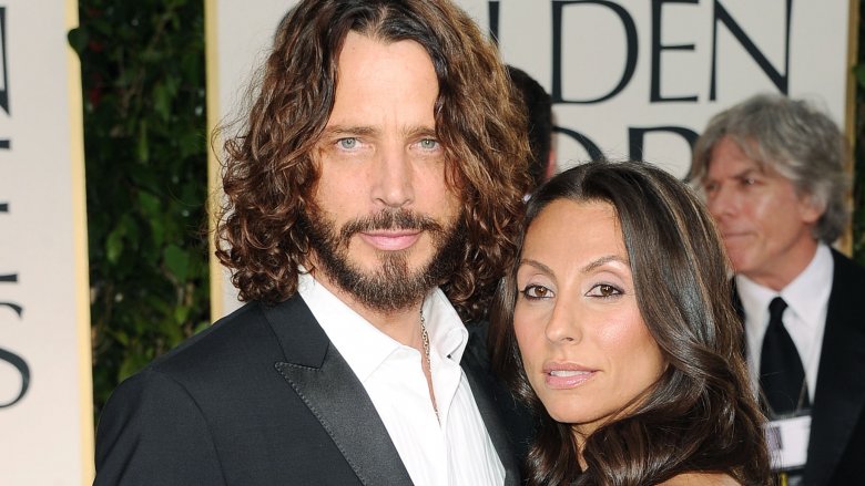 Chris Cornell and his wife