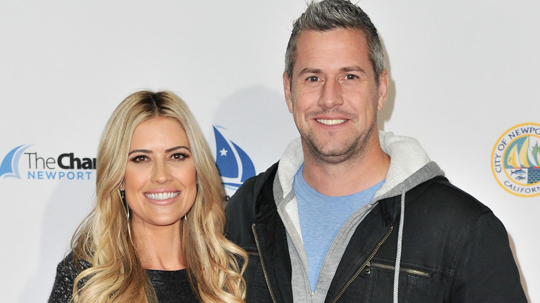 Christina Haack and Ant Anstead smiling