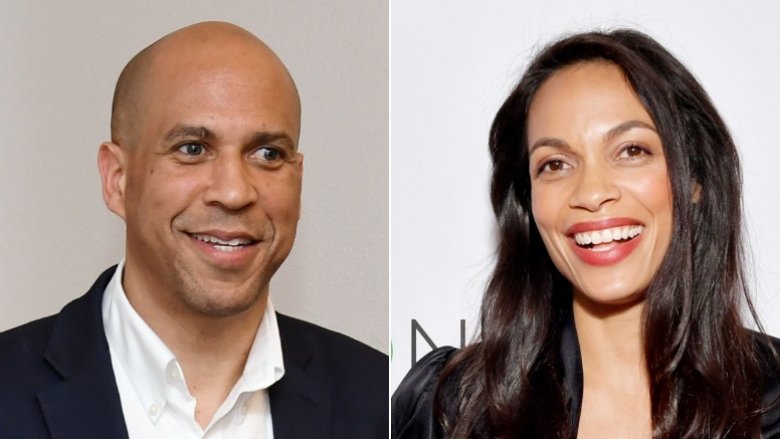 Cory Booker, Rosario Dawson