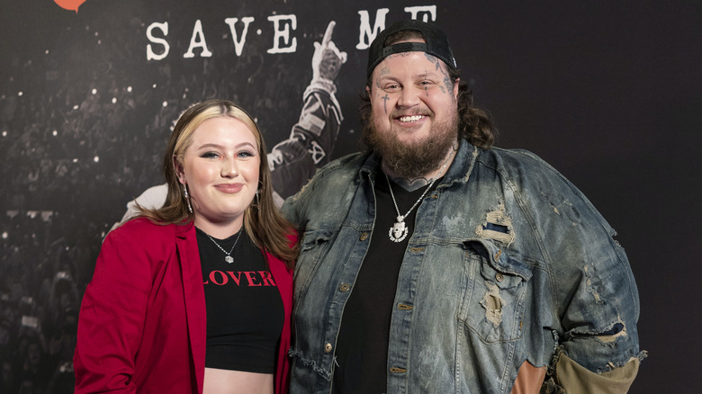 Jelly Roll with daughter Bailee Ann, smiling