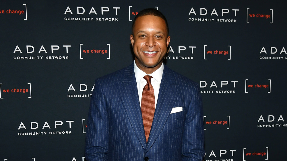 Craig Melvin smiling