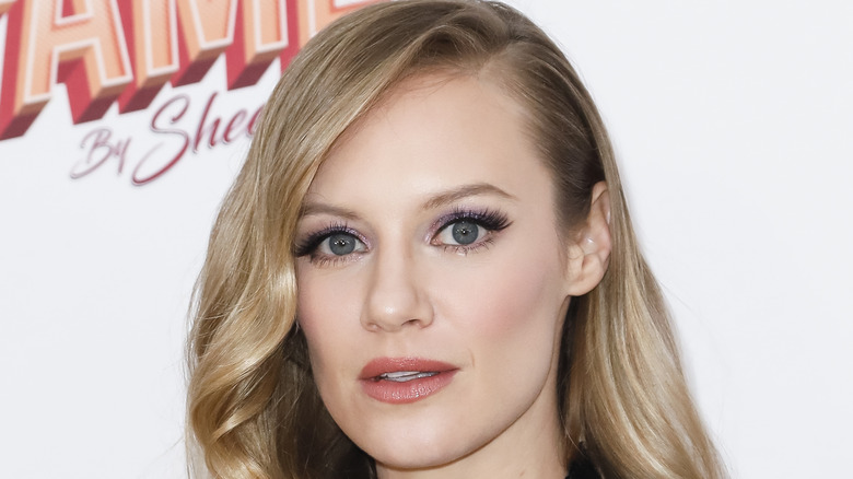 Danielle Savre on red carpet