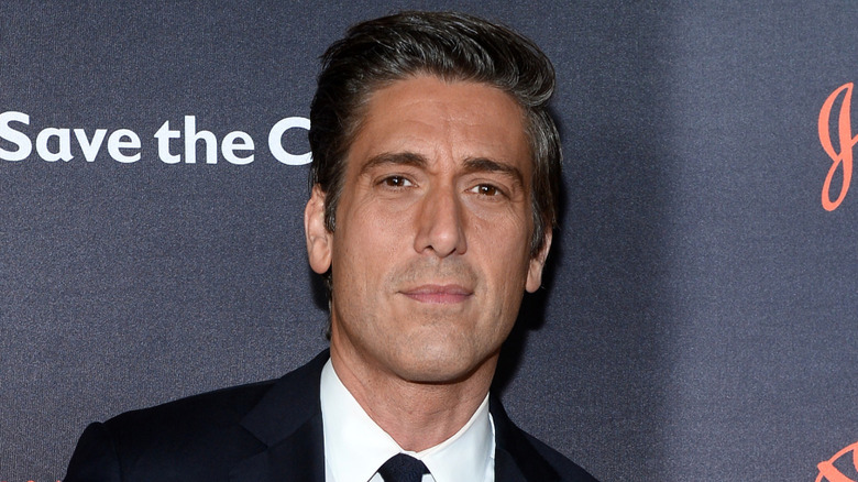 David Muir smiling at 6th Annual Save the Children Illumination Gala