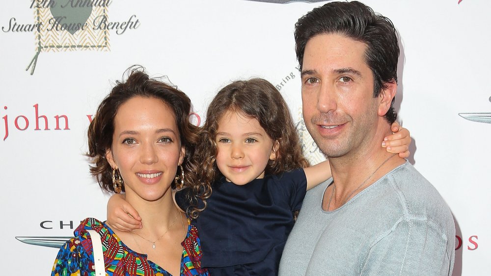 David Schwimmer, Cleo Buckman Schwimmer, and Zoe Buckman at the 12th Annual John Varvatos Stuart House Benefit