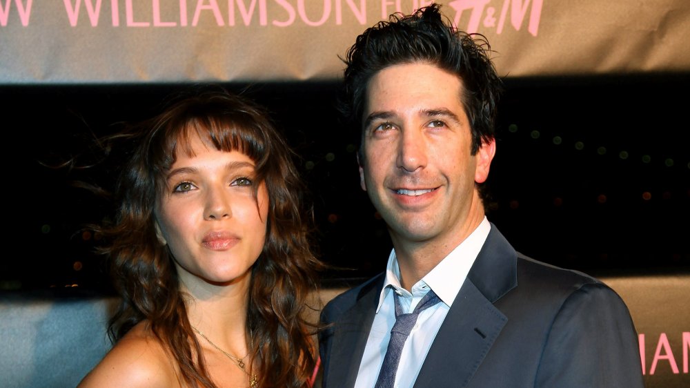 Zoe Buckman and David Schwimmer at the launch of Matthew Williamson for H&M Spring 2009 collection