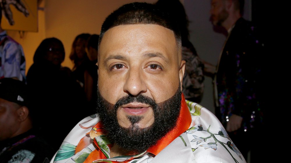 DJ Khaled looking directly at camera