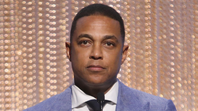 Don Lemon looking somber