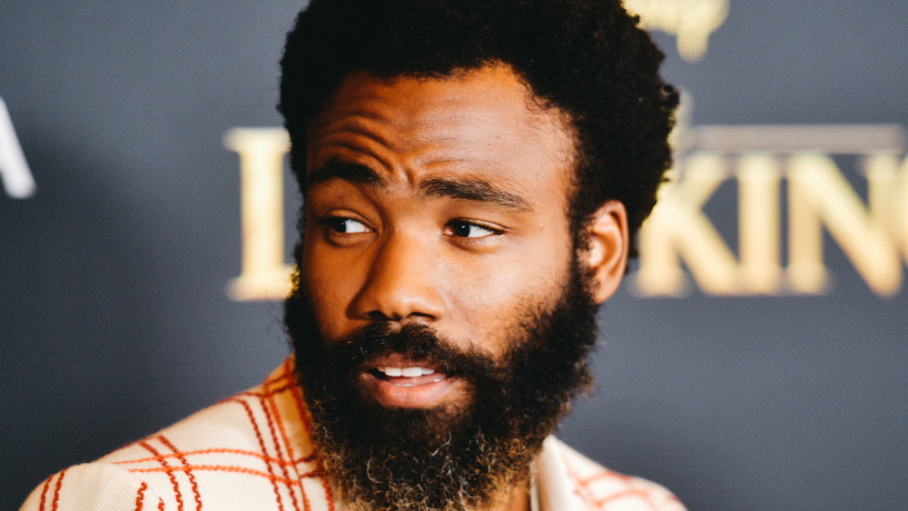 Donald Glover at a premeire