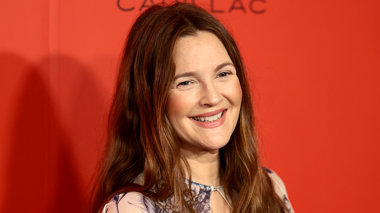 Drew Barrymore smiling