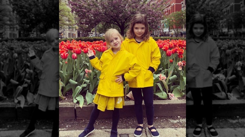 Olive and Frankie Kopelman smiling