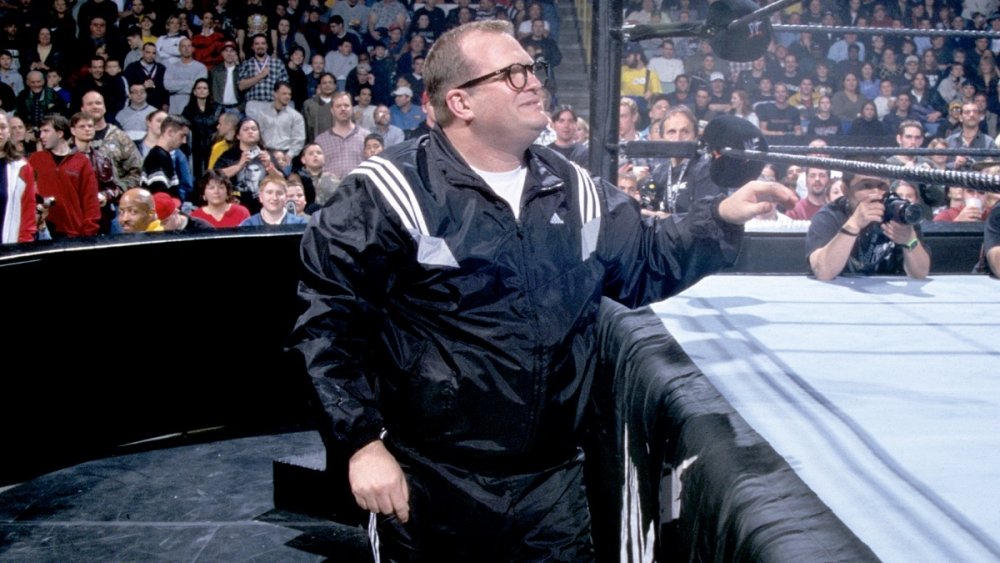 Drew Carey ringside