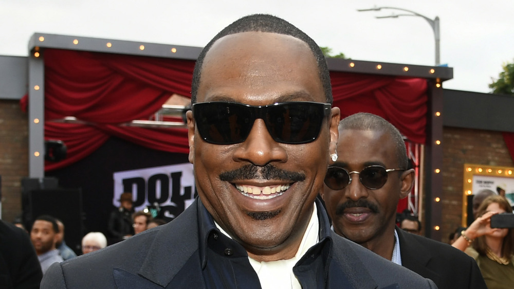 Eddie Murphy at premiere of Dolemite Is My Name