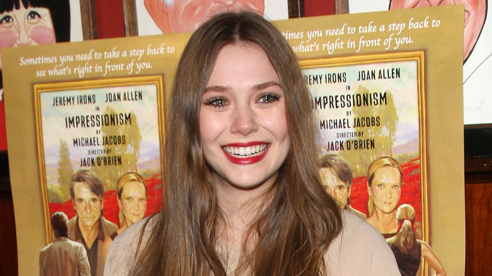 Elizabeth Olsen smiling