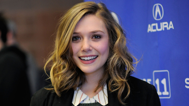 Elizabeth Olsen smiling