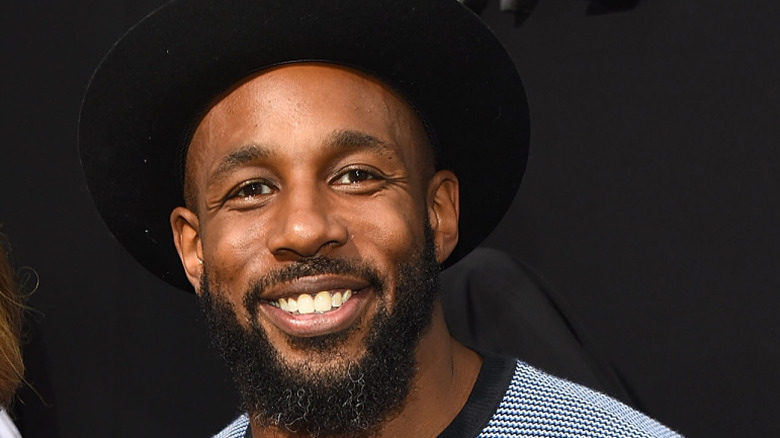 Stephen "tWitch" Boss smiles