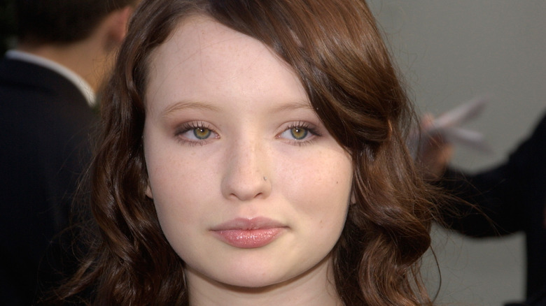 Emily Browning at a premiere