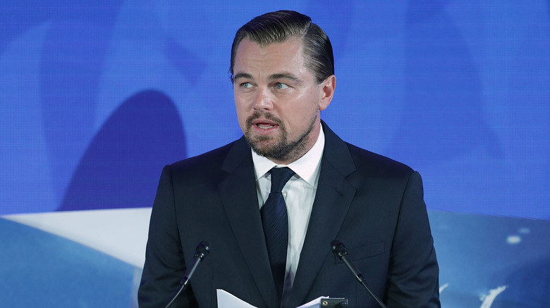 Leonardo DiCaprio in activist mode