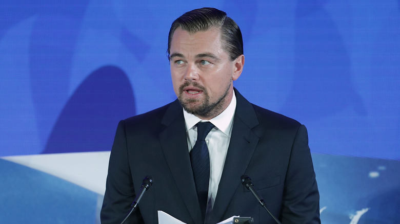 Leonardo DiCaprio in activist mode