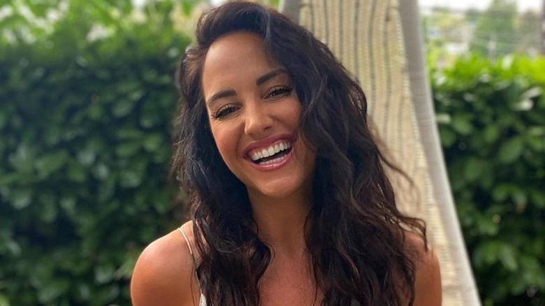 Emily Compagno laughing in selfie