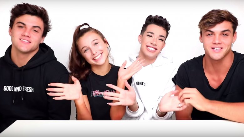 The Dolan Twins, Emma Chamberlain, James Charles 
