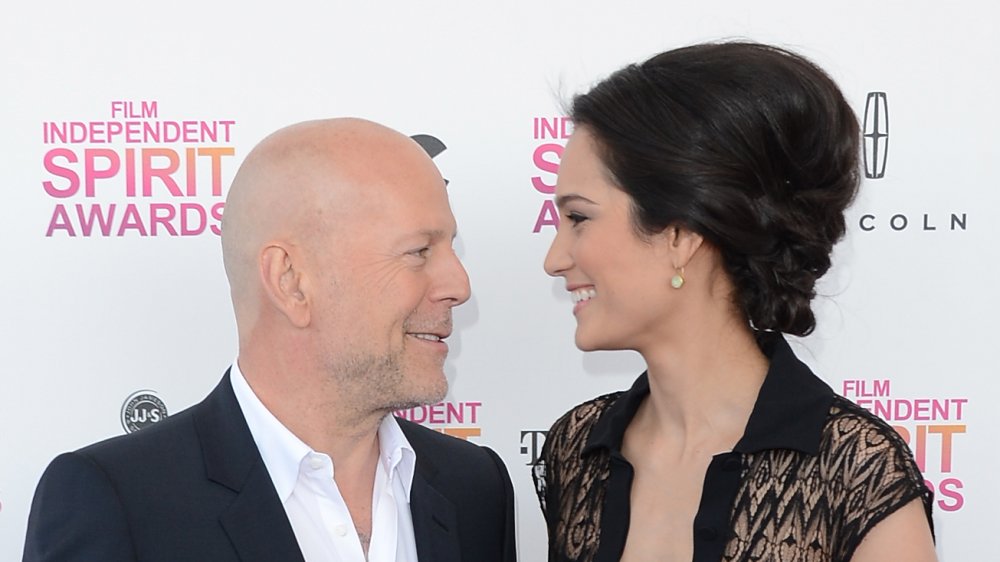 Bruce Willis and Emma Heming