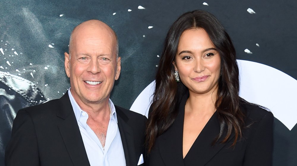 Bruce Willis and Emma Heming