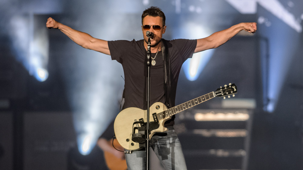 Eric Church performing