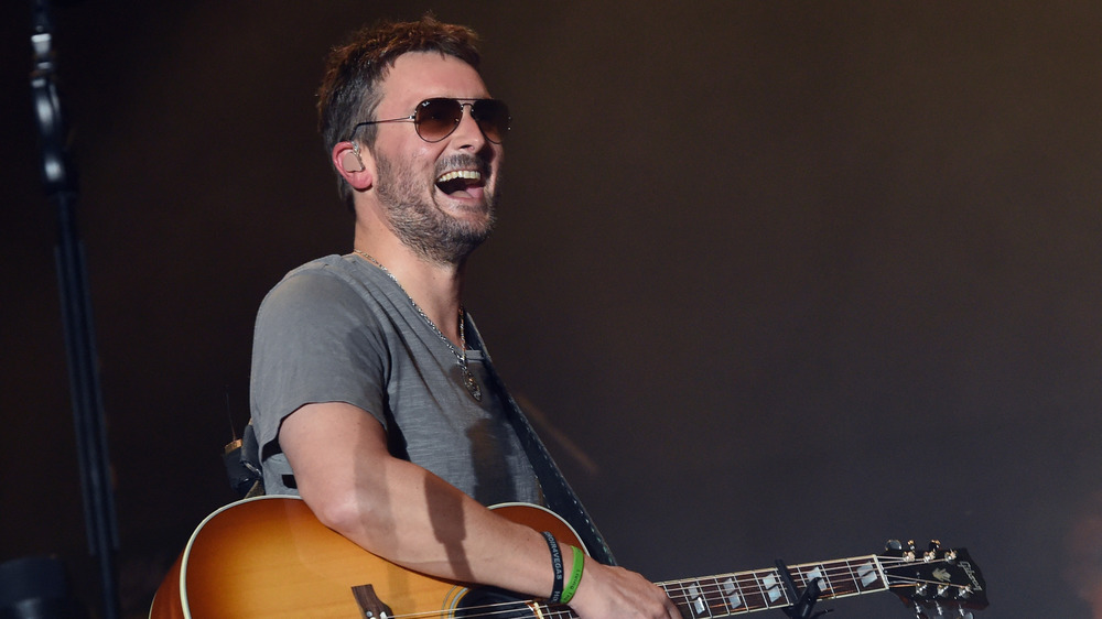 Eric Church performing