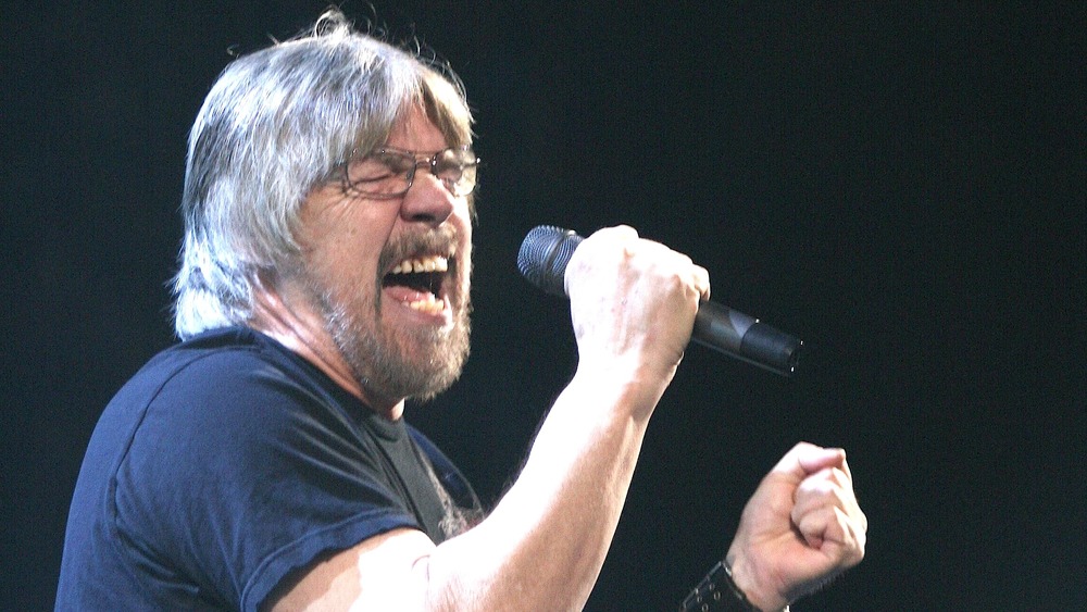 Bob Seger performing