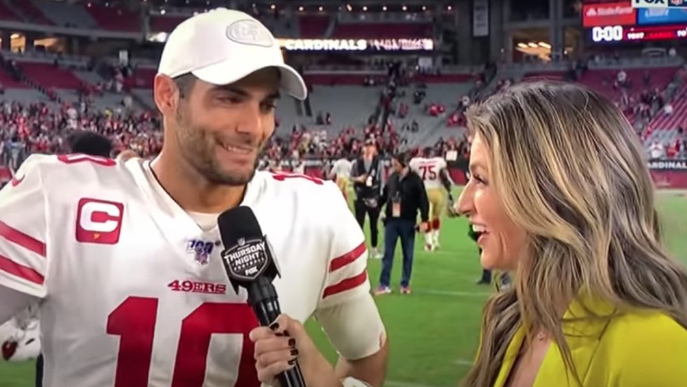 Jimmy Garoppolo, Erin Andrews