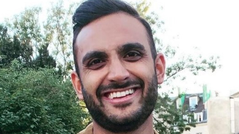 Shaan Patel, smiling, outside photo