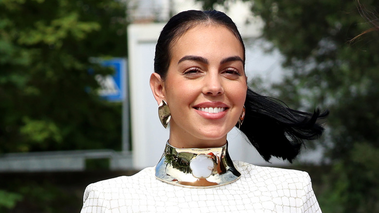 Georgina Rodriguez smiling