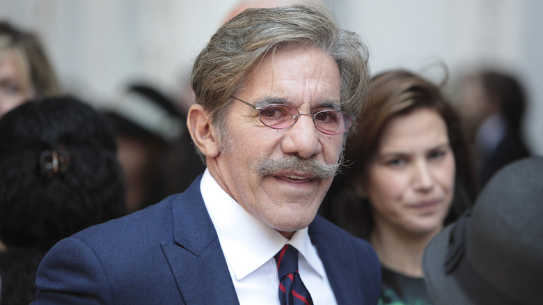 Geraldo Rivera looking serious